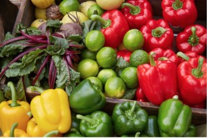 Fruits and vegetables