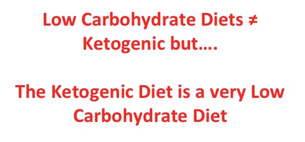 ketogenic and low carbohydrate diets